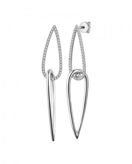 LINK STYLE DIAMOND DANGLING (TE1291)